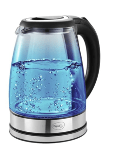 Pigeon by Stovekraft Crystal Glass Electric Kettle 1.8 litre with LED Illumination, Heat Resistant Pyrex 1500 Watt